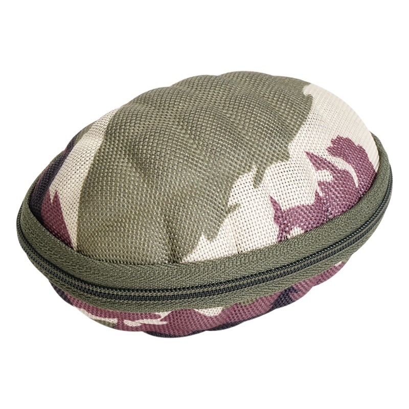 Camouflage Multifunctional Keychain Earphone Case Coin Purse Creative Hanging Bag