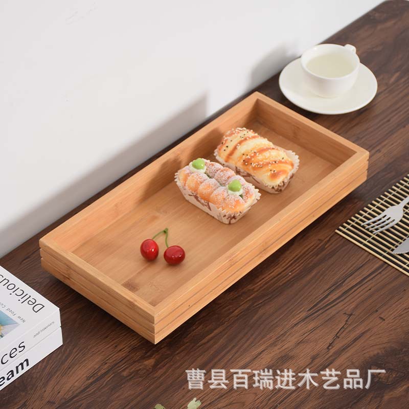 zakka长方形复古木质多肉植物花盆 多肉木盒家居阳台装饰植物收纳