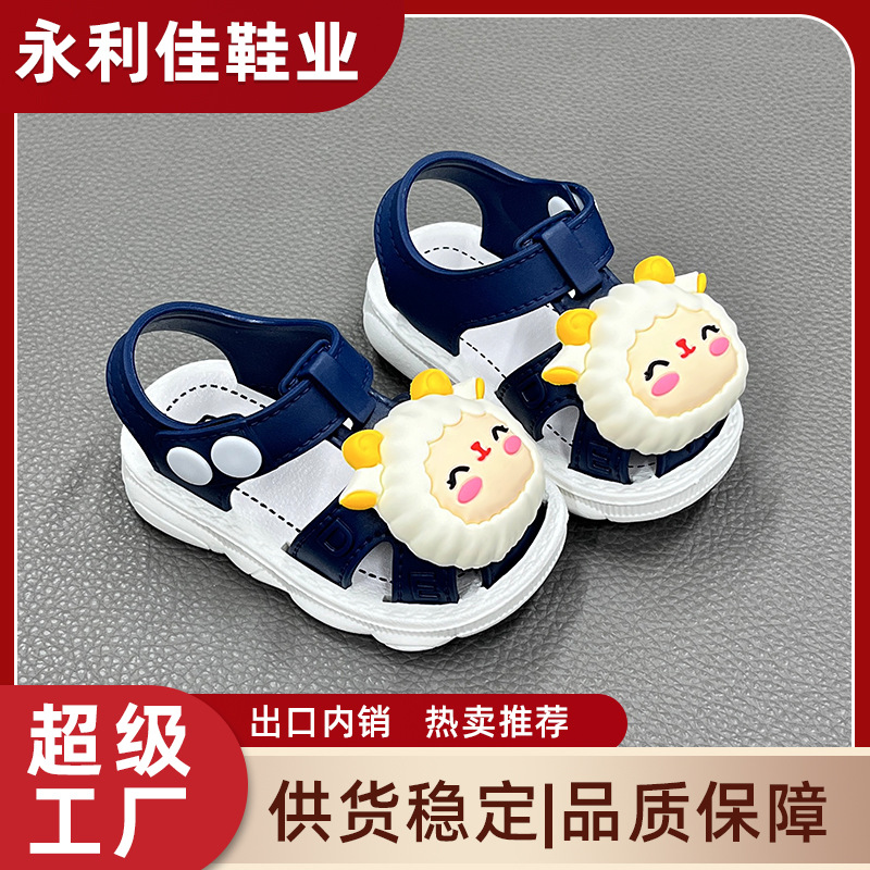 Nuevas sandalias infantiles de verano, bebés, zapatos para niños pequeños, fabricantes de zapatos para niños pequeños, comercio exterior al por mayor, comercio electrónico