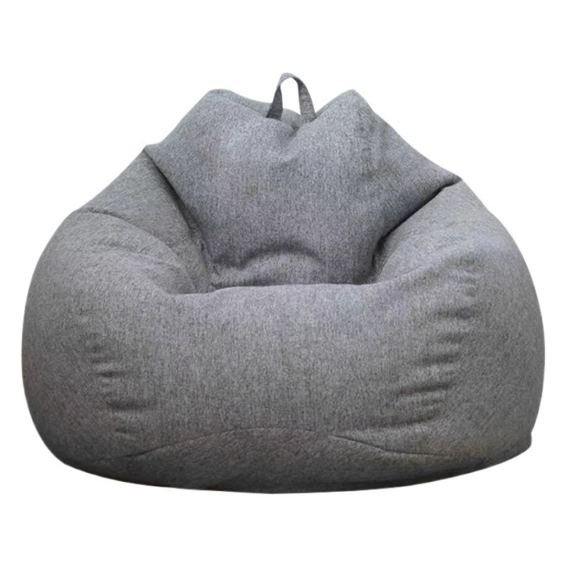 Утолщенный хлопок и лен ленивый диван Чехол Съемный и моющийся вкладыш ткань мешок диван мешок фасоли