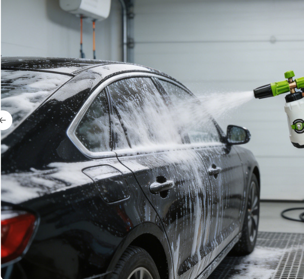 Car Wash Tools, High-Pressure Premium Pa Foam Pot, Adjustable Foaming, Pure Copper Connector, Dedicated for Water Guns, Car Wash Expert