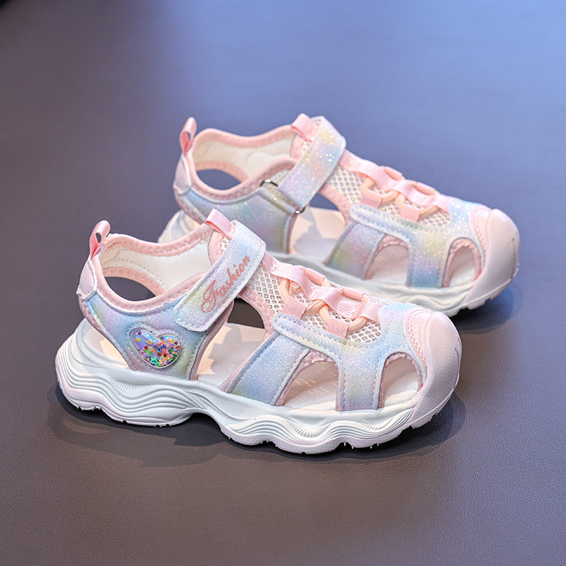 Sandalias deportivas para niños 2026 verano nuevo tipo de chicas cómodas zapatos de princesa universal zapatos de moda para niños zapatos casuales suaves image 7
