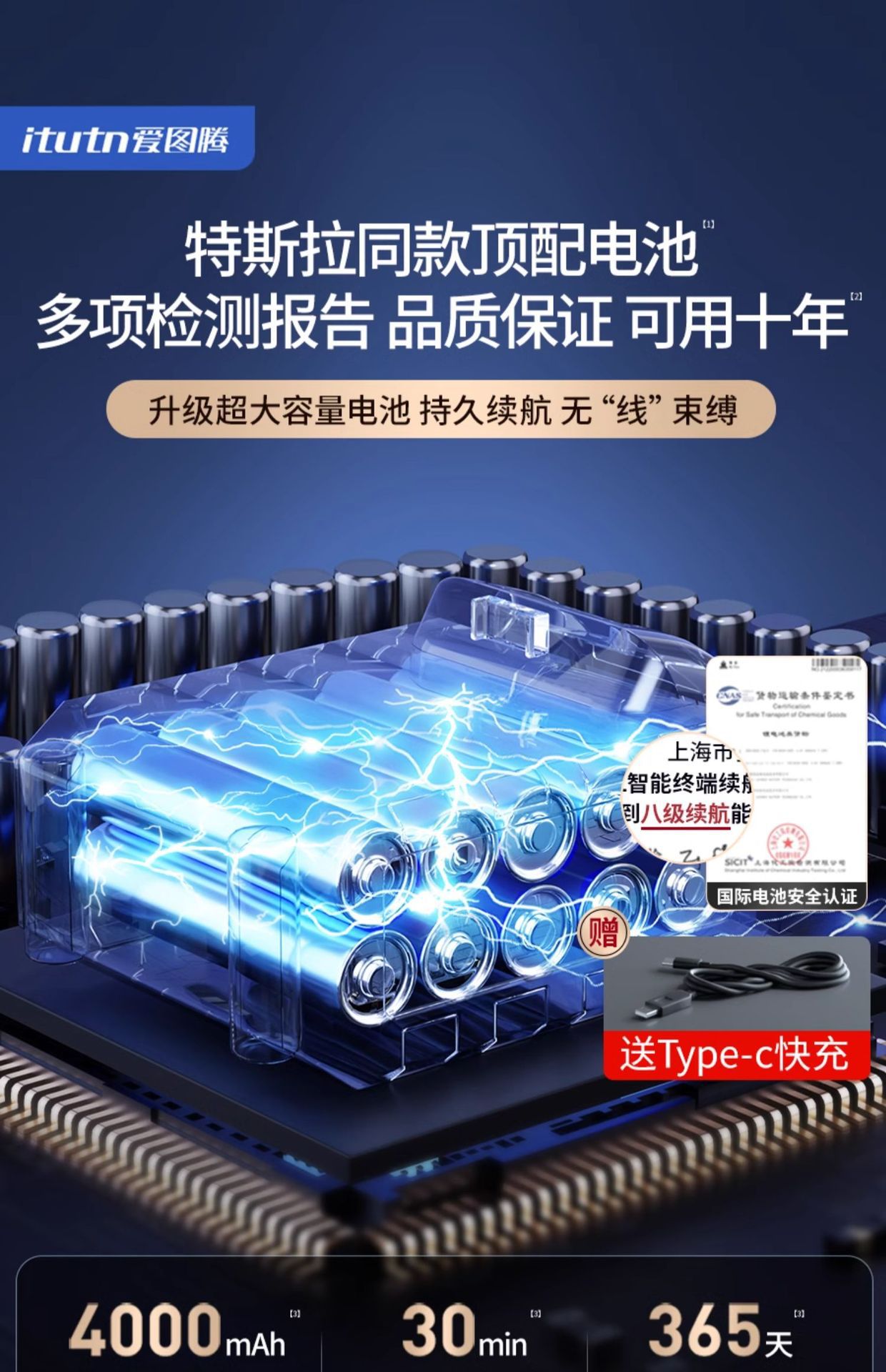 Handheld car vacuum cleaner, small size, high suction power, wireless, mini, dual-use for blowing and vacuuming, powerful and high-powered