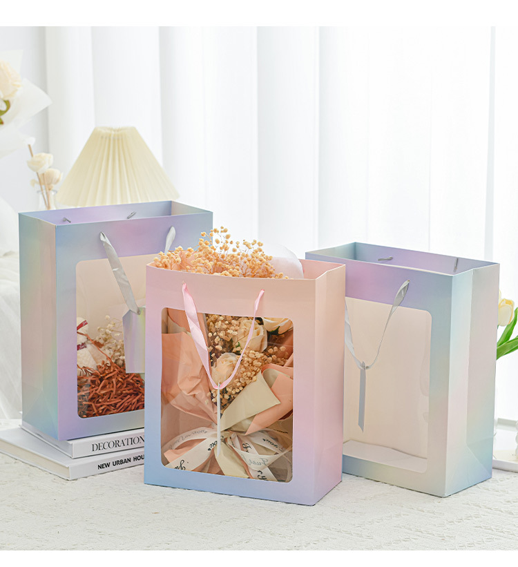 鲜花包装袋橱窗礼袋