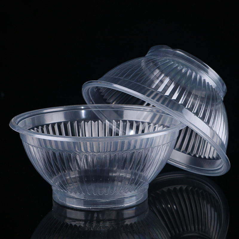 Fangcaodi 3G5640 使い捨てプラスチックボウル家族ディナープラスチックボウル 360 ミリリットル 20 個透明シングルパック|undefined