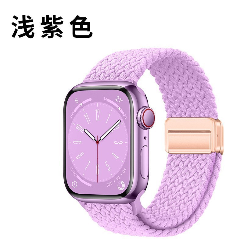 Apple Watch ストラップ iwatch45678910 世代磁気バックルナイロン織時計ストラップに適しています。|undefined