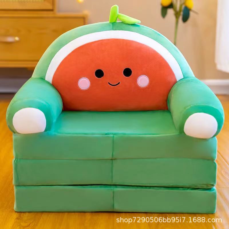Sofá plegable para niños nuevo al por mayor creativo jardín de infantes bebé asiento plegable regalo de estudio siesta sofá cama
