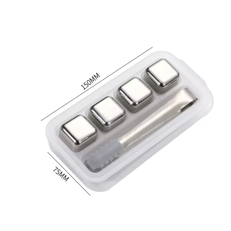 Серебристый, 4 шт., с силиконовым зажимом.