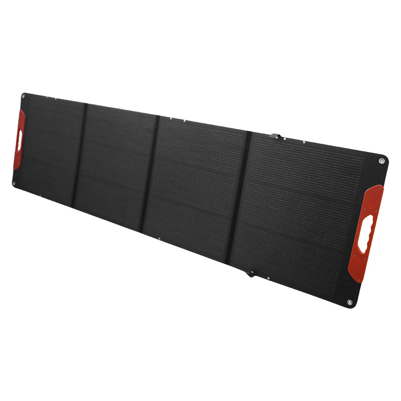 Paquete solar plegable 100W 400W batería de camping solar solar placa de carga fotovoltaica al aire libre almacenamiento de energía móvil