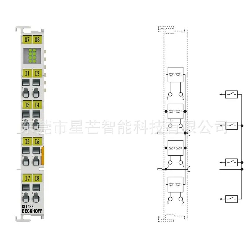 倍福KL1488总线端子模块德国BECKHOFF模块KL1488全新原装现货议价
