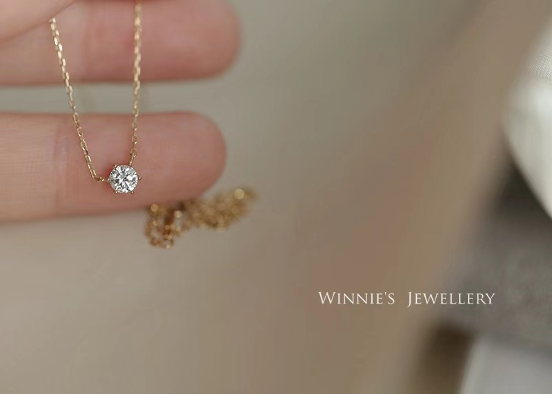 Pendant Necklace Classification 925 Sterling Silver Cable Chain Geometric Pendant Necklace