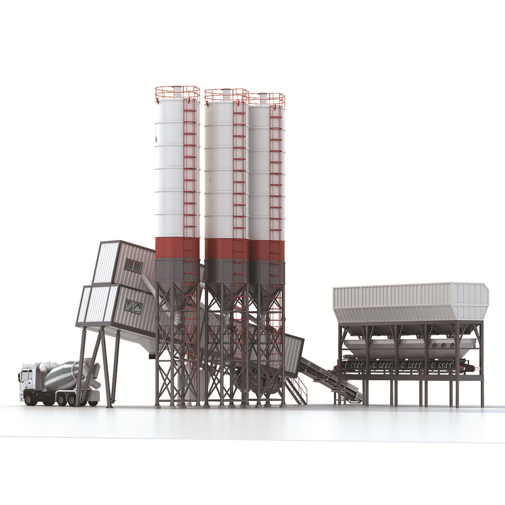 直销混凝土搅拌站建筑机械设备 商品工程搅拌站 环保型商砼搅拌站