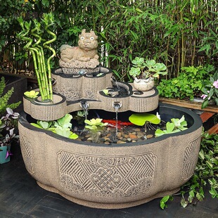 ��ˮ�[������ͥԺ���@�쾰����ʽ���⇊Ȫˮ���A�δ���ѭ�h������