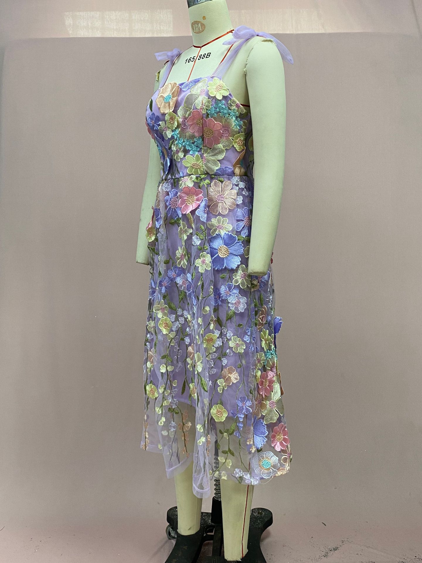 308g Weight Above Knee Dress Length Type Sleeveless Sleeve Length Mesh Dress Dresses Type Sleeveless Sleeve Type Polyester, Lace Fabric Type Mid Waist Waist Line Casual, Party Occasion Strap Dress Neckline Slim Fit Type Christmas Festival Flower Pattern Summer, Spring Season Elegant Style S, XXL Size Wholesale Elegant Flower Casual Party Strap Dress Sleeveless Mesh Dress 24