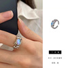 Love Lightning irregular retro, simple cold wind ring, niche personality ring Hong Kong style new product tide jewelry