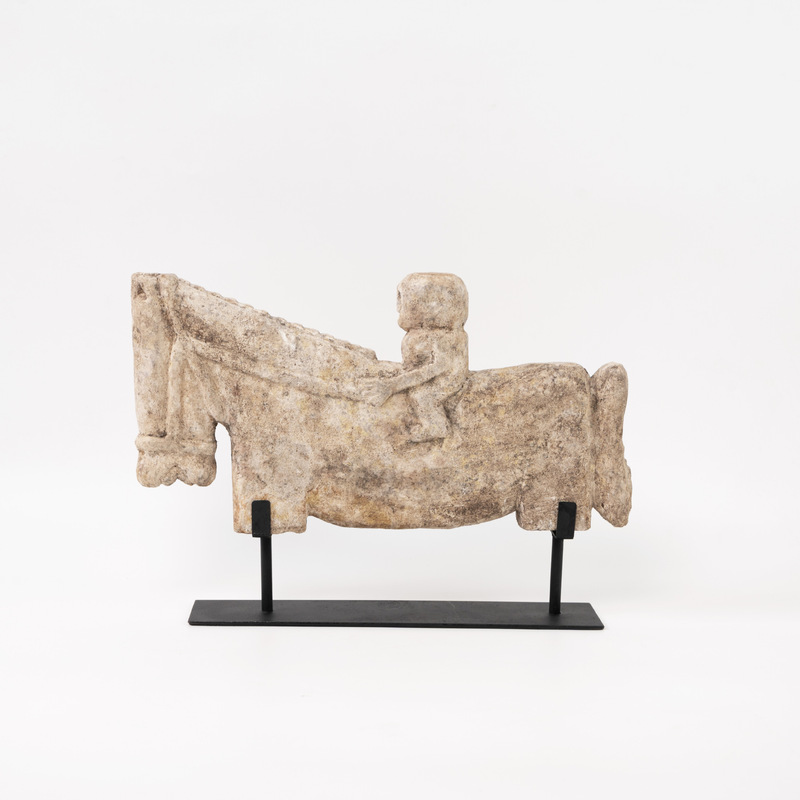 Wabi-Sabi Style Retro Creative Horse Abstract Art Sculpture Ornaments Home Model Room B&B Living Room Desktop Decorations