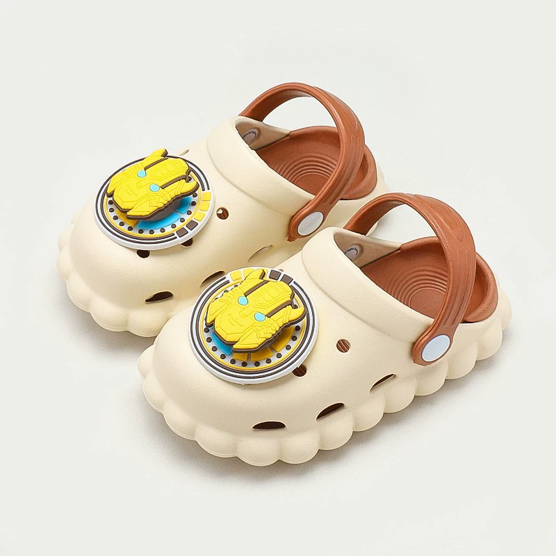 Куточные милые детские сланцы в стиле Crocs с крючком/липучкой?