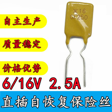 16V 2.5A ���Իָ�����˿ 6V 12V PPTC JK16-250 RGEF250 ֱ���