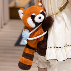 クロスボーダーのアライグマのリュックサックのぬいぐるみのパンダのカピバラのリュックサックの子供の人形のショルダーバッグの女性のプレゼント