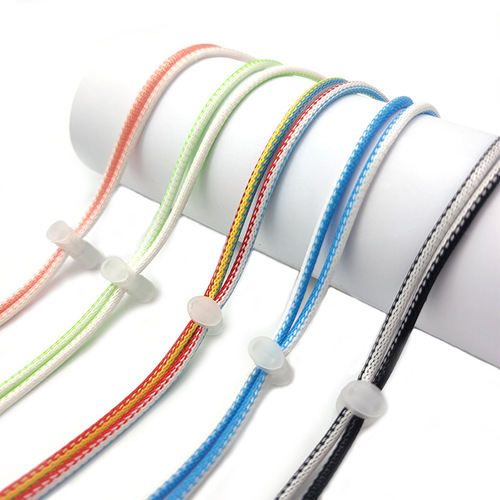 Cross-border best-selling new product dual-color waxed cord lanyard anti-loss cord eyeglass lanyard eyeglass cord