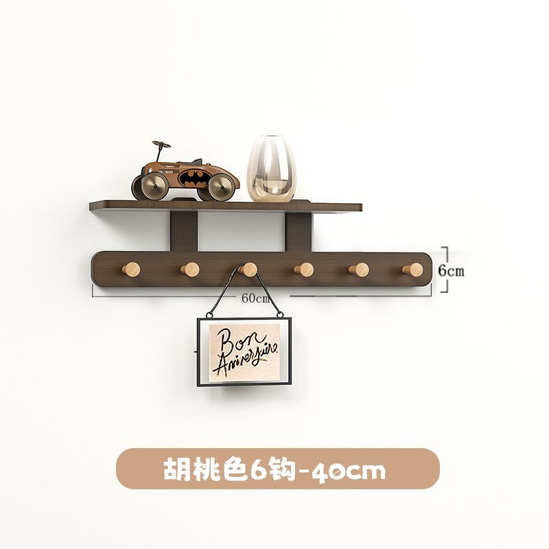 월넛컬러 6후크-40cm선반 [곰팡이방지]