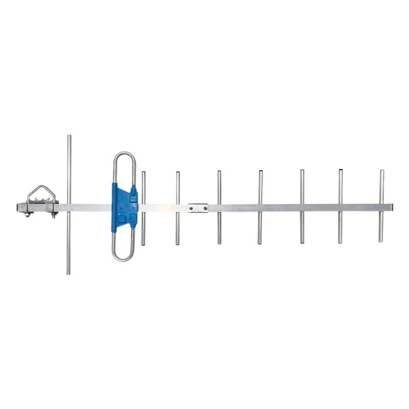 Venta al por mayor onda de tierra antena de TV digital dividida antena Yagi anillo de aleación de aluminio vibrador antena de espina de pescado