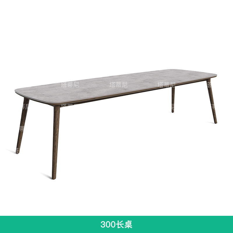 Mesa y silla de madera maciza al aire libre Jardín al aire libre Patio balcón impermeable y protección solar Hotel Villa terraza Mesa y silla de teca combinación