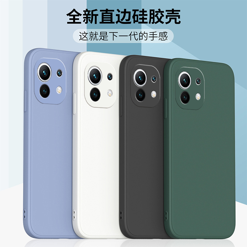 Xiaomi 11 üçün silikon telefon qoruyucu örtük