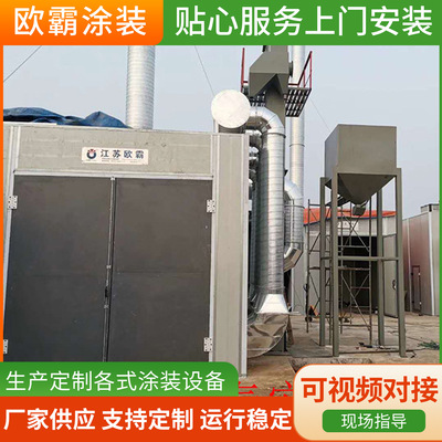Industry Spray booth Painting Recycling Bins Activated carbon adsorption Handle Organic Catalytic Combustion waste gas Handle equipment