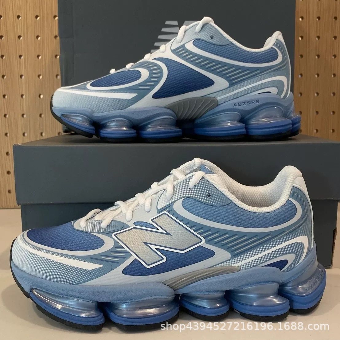 Putian NB2000 zapatos deportivos con colchón de aire malla transpirable suela gruesa aumento de zapatos de papá zapatos para correr de pareja cómodos y de moda