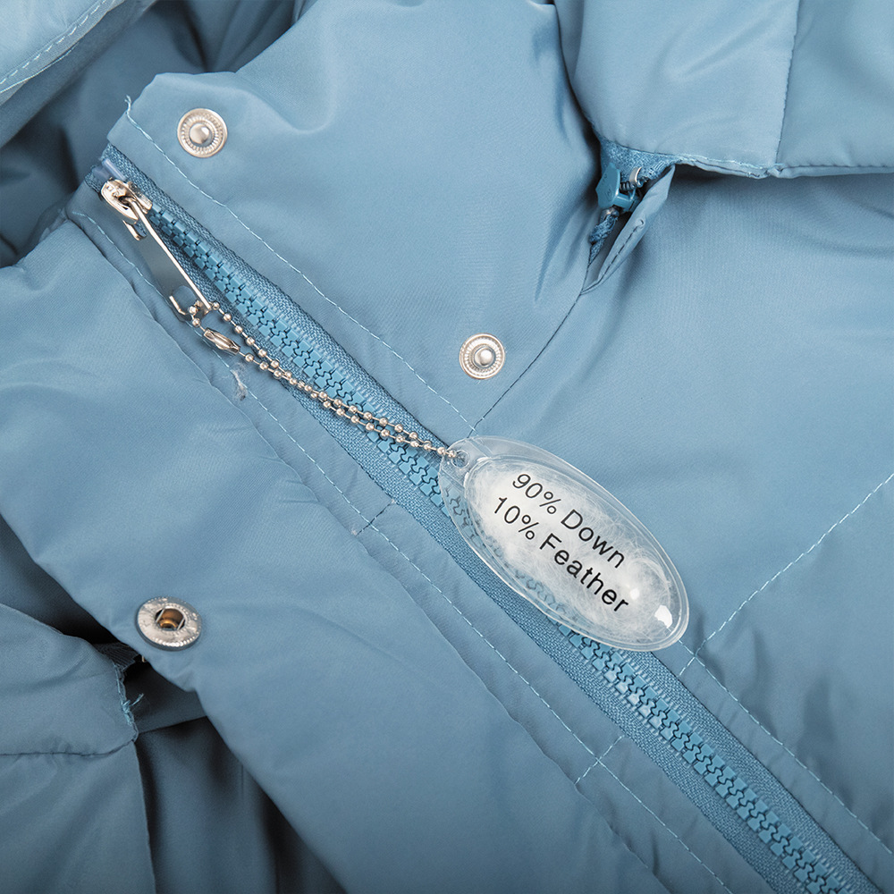 Chaqueta de Plumón Larga y Gruesa para Mujer, Invierno 2025, Plumón de Pato Blanco, Chaqueta de Plumón con Capucha de Alta Gama, Abrigo Extra Largo para Mujer image 9