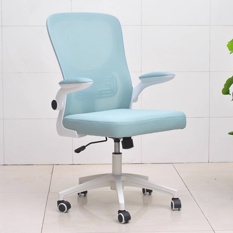 Silla de computadora giratoria moderna | Diseño sencillo de malla | Apta para oficina, hogar o estudiantes image 10