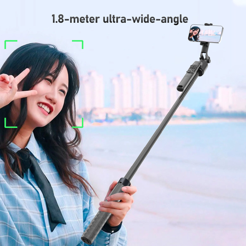 新型スマホ用自撮り棒、AI搭載手ブレ補正ジンバル、四脚スタンド、全自動撮影、インテリジェント手ブレ補正|undefined