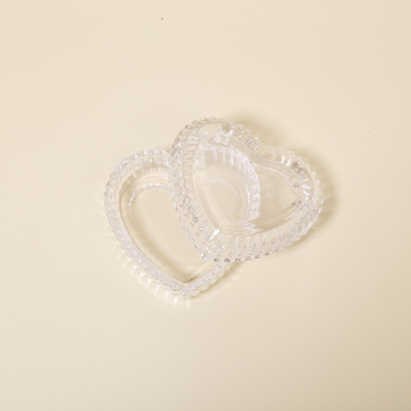 라이트 그레이 러브 글라스 박스—0x0cm