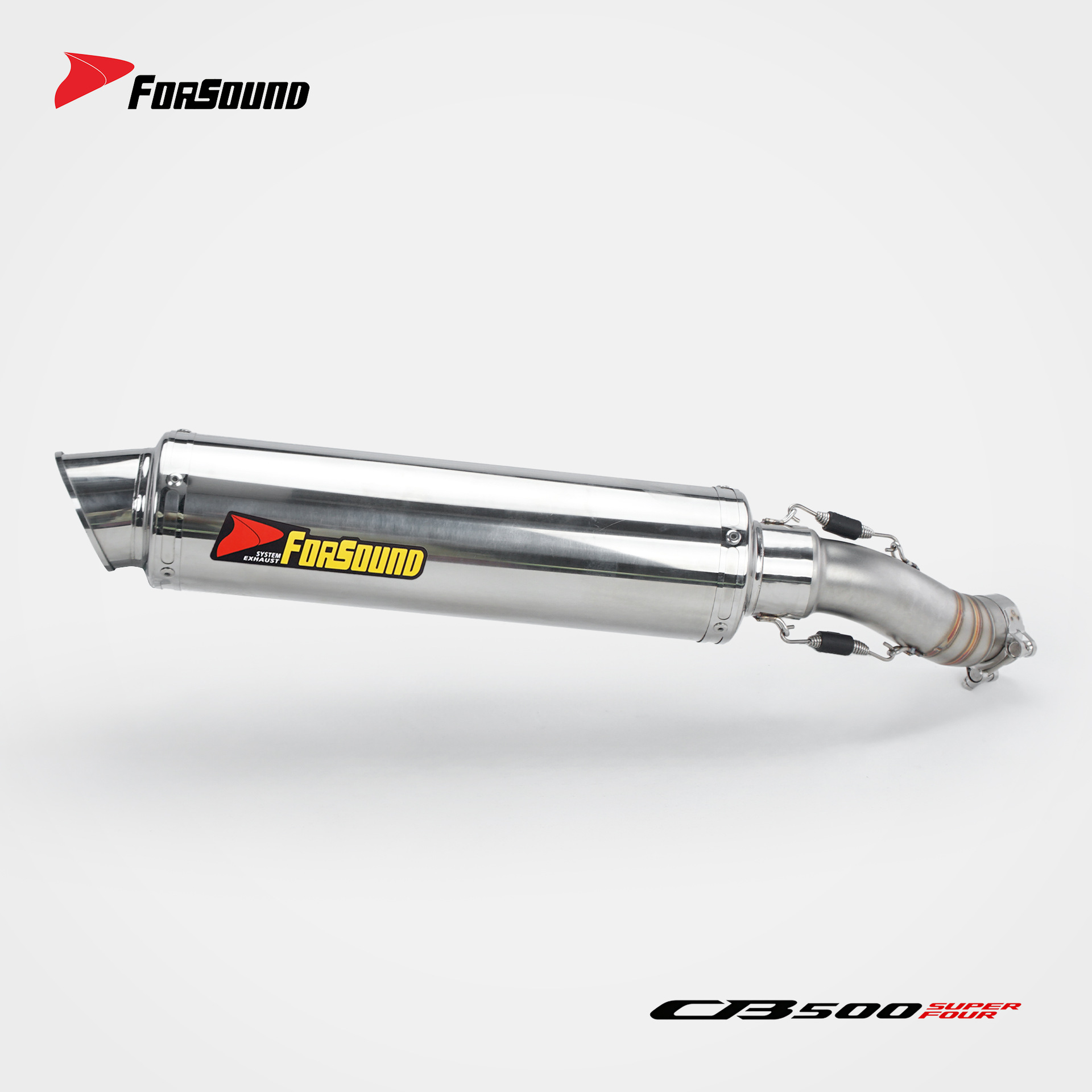 Suitable for HONDA CB500SF modified mid-tail section stainless steel motorcycle exhaust pipe