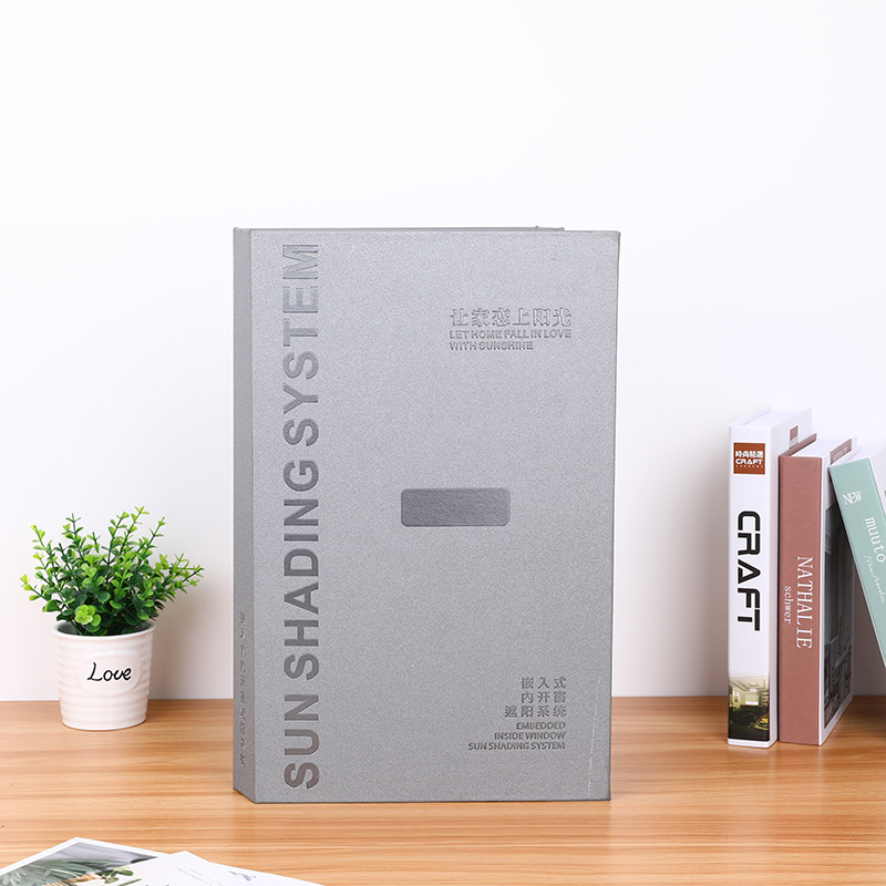 内开窗UV装饰板画册印刷DIY礼盒加工装帧宣传册烫金工艺UV印刷