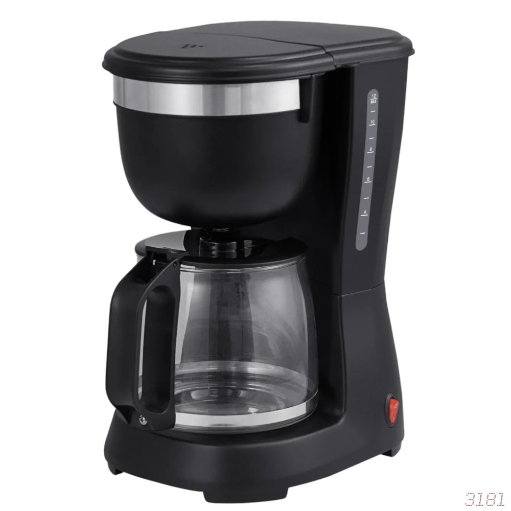 Máquina de café americana 1.2L transfronteriza Europa y Estados Unidos al por mayor cafetera de goteo cafetera de goteo cafetera