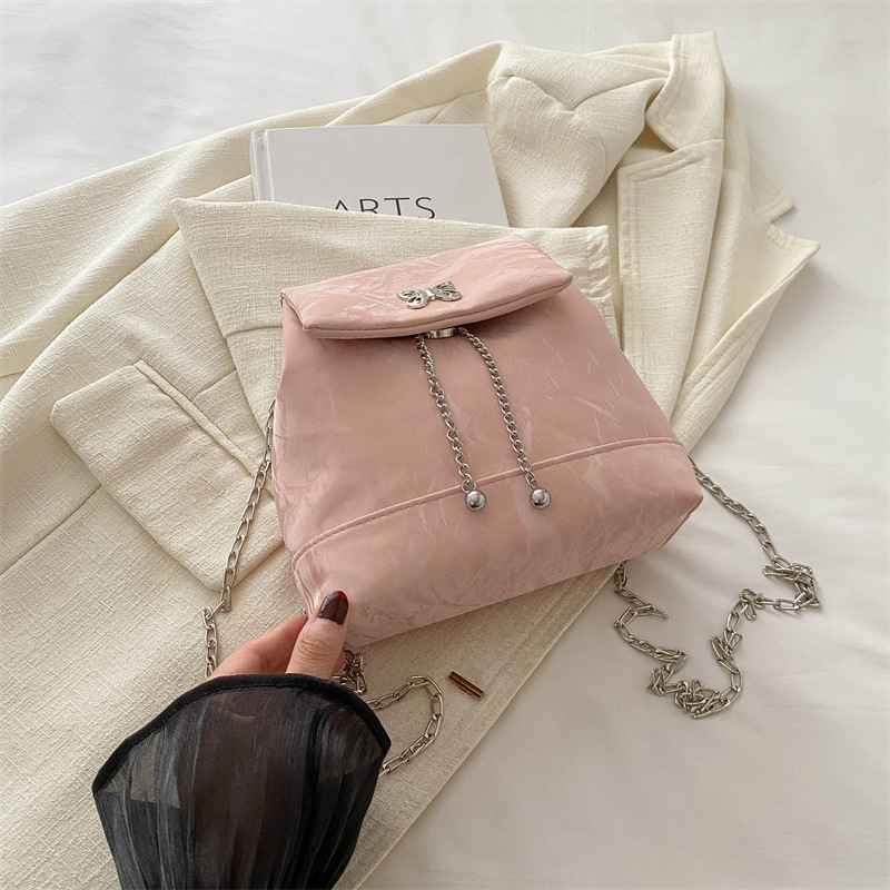 Bolso de mujer británico de estilo internacional2024 moda coreana de cadena múltiple bolso de hombro de hombro multifuncional