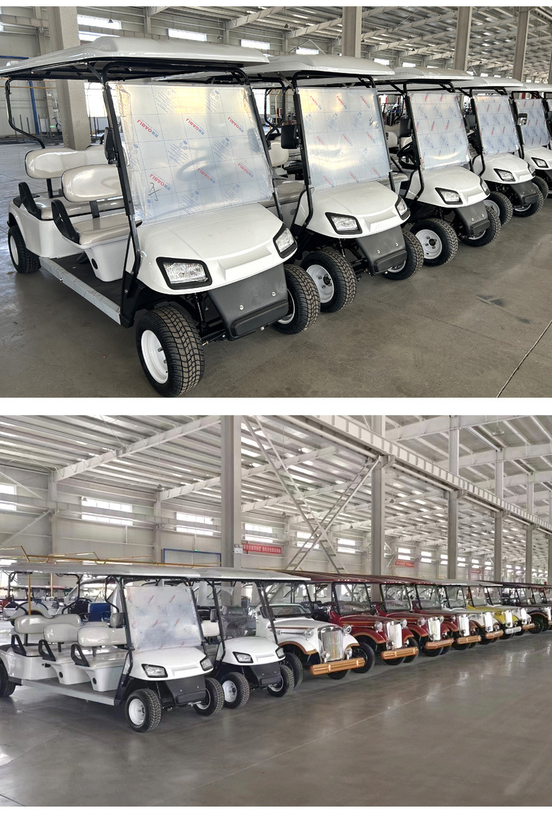 Electric sightseeing vehicle for tourist attractions, hotel shuttle and reception vehicle, campus patrol and transfer vehicle, electric sightseeing vehicle