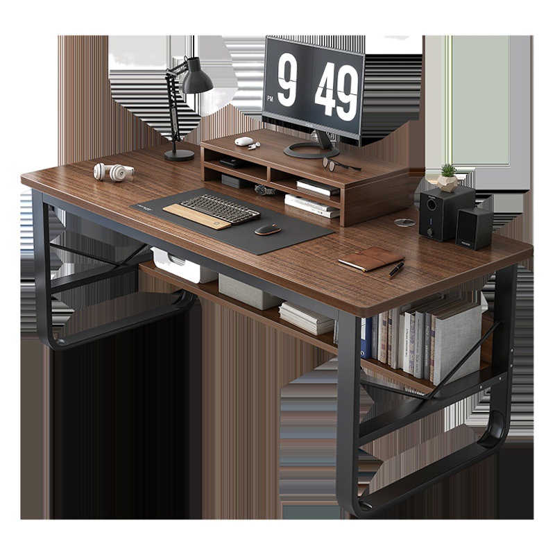 Escritorio de computadora Escritorio simple para el hogar Escritorio de estudio para estudiantes Escritorio de alquiler Escritorio largo Escritorio de oficina