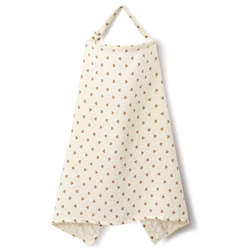 Toalla de Enfermería de algodón Toalla de enfermería para la primavera, el verano y el otoño de ropa de enfermería cubierta de la toalla cubierta de La Herradura