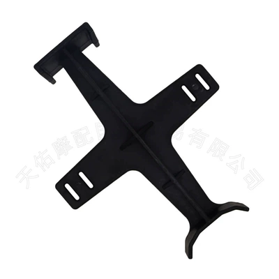 Universal modification accessories for off-road motorcycles, plastic front shock absorber support bracket, front shock absorber support frame, protective frame (Motorcycle frame) - black