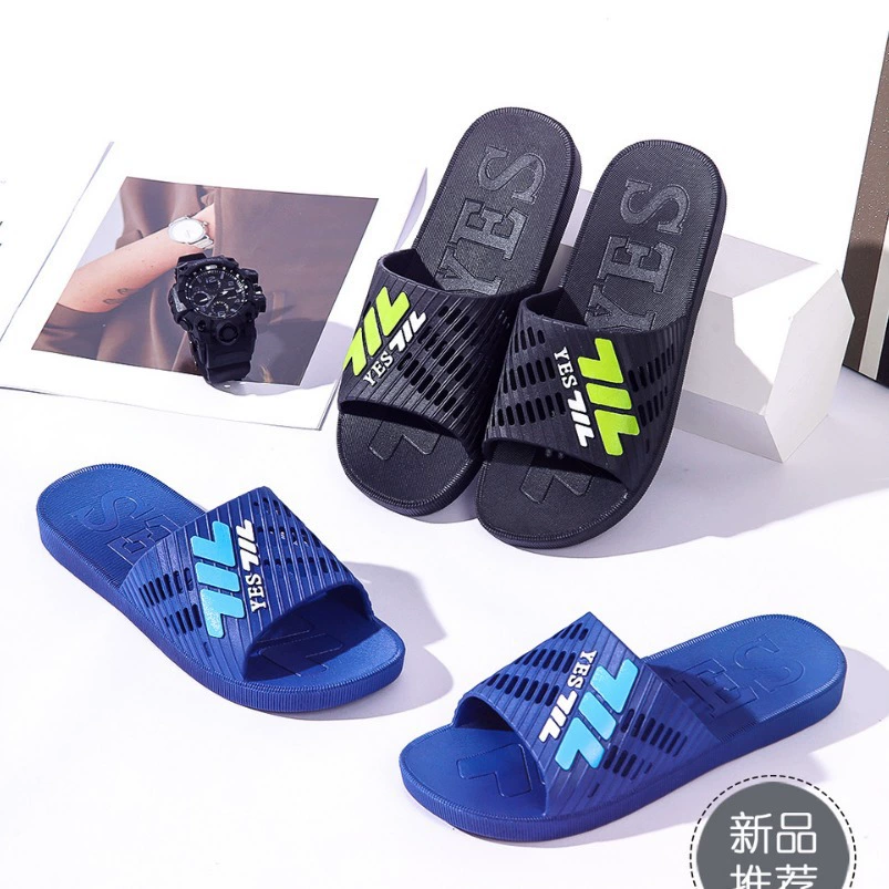 Новые мужские летние сандалии, мягкая подошва, износостойкие, удобные и нескользящие, домашние тапочки для купания и улицы Yingda A37