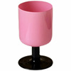 Genuine fuchsia cup, retro wineglass, glossy decorations, french style