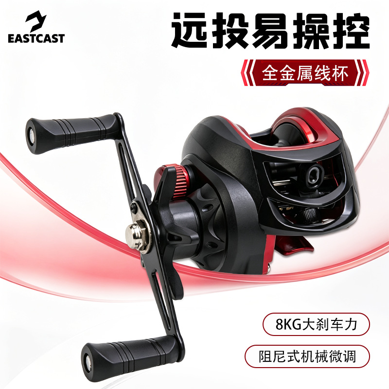 水滴轮远投防炸线全金属线杯远投路亚轮 8KG 刹车力微调渔轮渔具运动户外实拍产品高清图