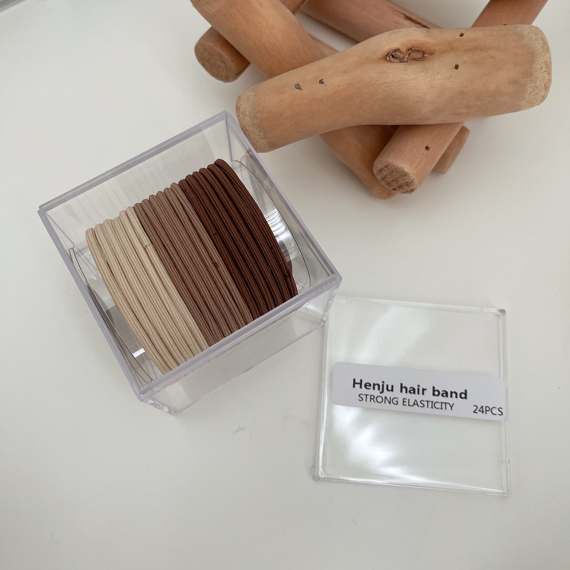 Set de elastice de păr simple și durabile pentru femei_voghion.com