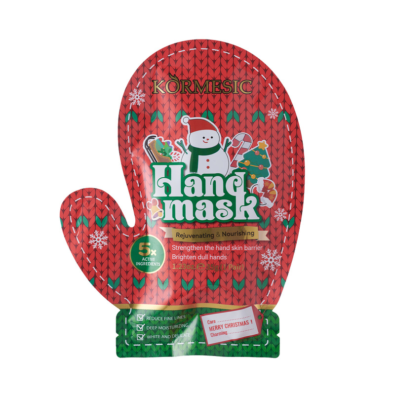 KORMESIC全英文圣诞手膜足膜hand mask补水保湿防干燥平价批发|undefined