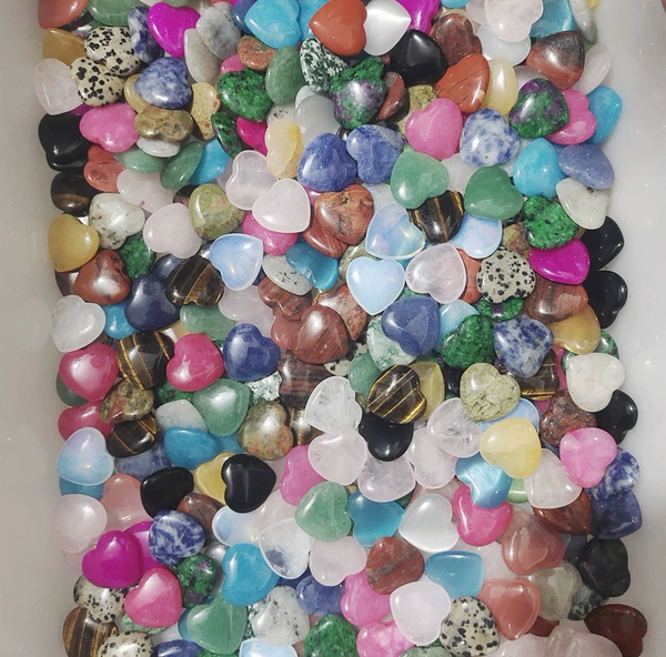 Natural material random mixing color
