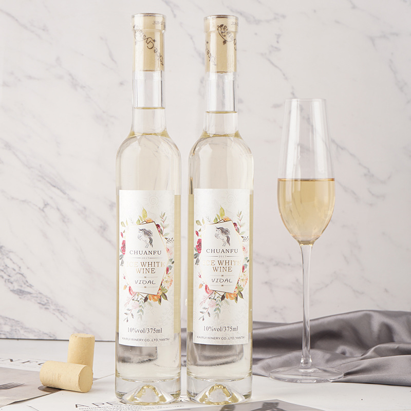 Tenghui Beverage Manufacturer Wholesale: Trendy 10% Low-Alcohol Sweet White Ice Wine (375ml) – Perfect for Young Women