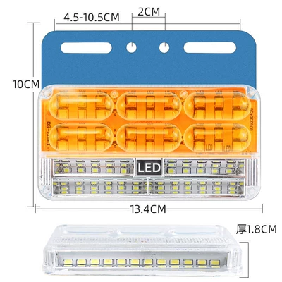 Width indicator light, Side Lights, Three-Row Ground Lighting, Strong